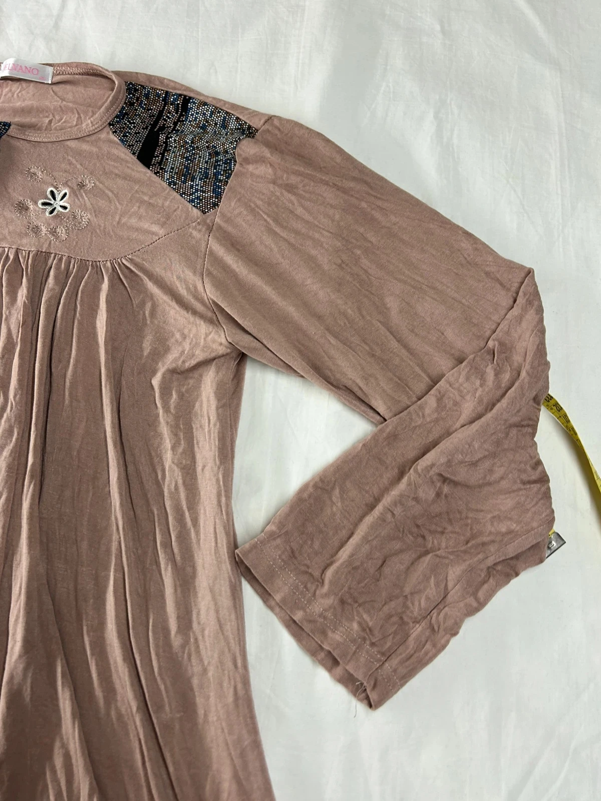 Vestido vintage rosa velvano talla 4XL – photo 4